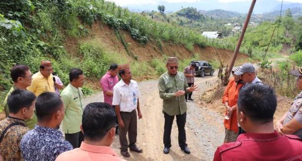 Bupati Pohuwato Tinjau Pekerjaan Infrastruktur di Kecamatan Taluditi