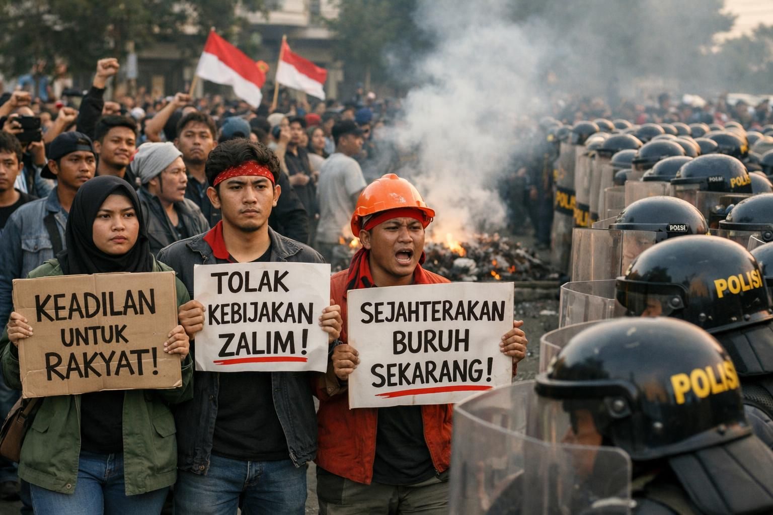 pelajari informasi penting tentang protes yang terjadi di indonesia, termasuk latar belakang, penyebab, dan dampaknya bagi masyarakat.