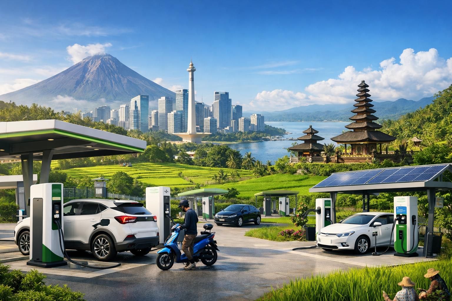 v-green dan prime group bekerja sama untuk membangun 100.000 stasiun pengisian kendaraan listrik di seluruh indonesia, mendukung ekosistem kendaraan listrik yang ramah lingkungan dan berkelanjutan.